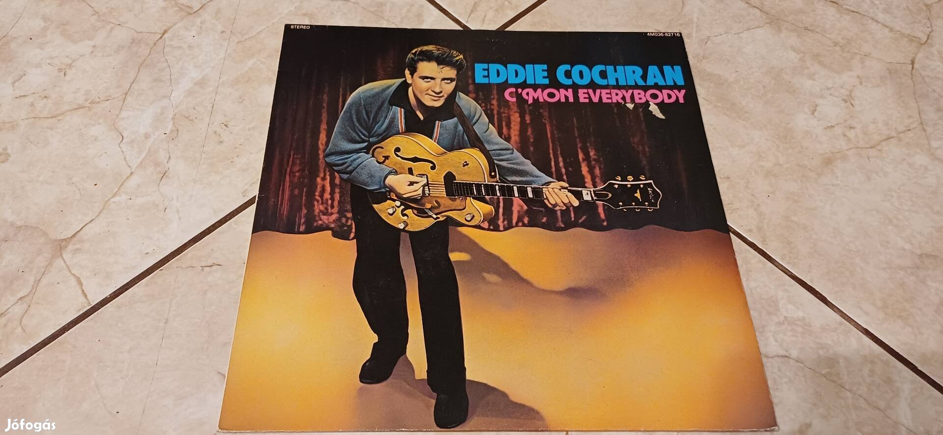 Eddie Cochran bakelit hanglemez