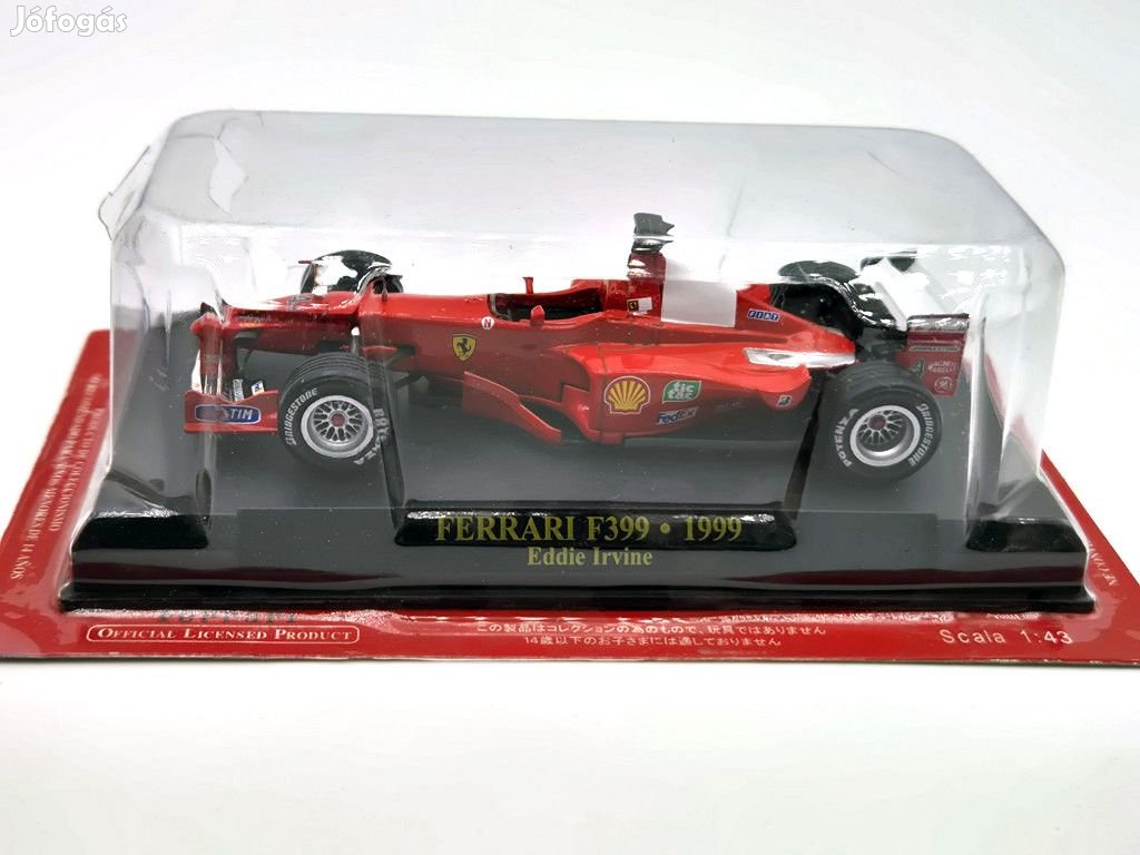 Eddie Irvine Ferrari F399 #4 F1 (1999) - Altaya - 1:43