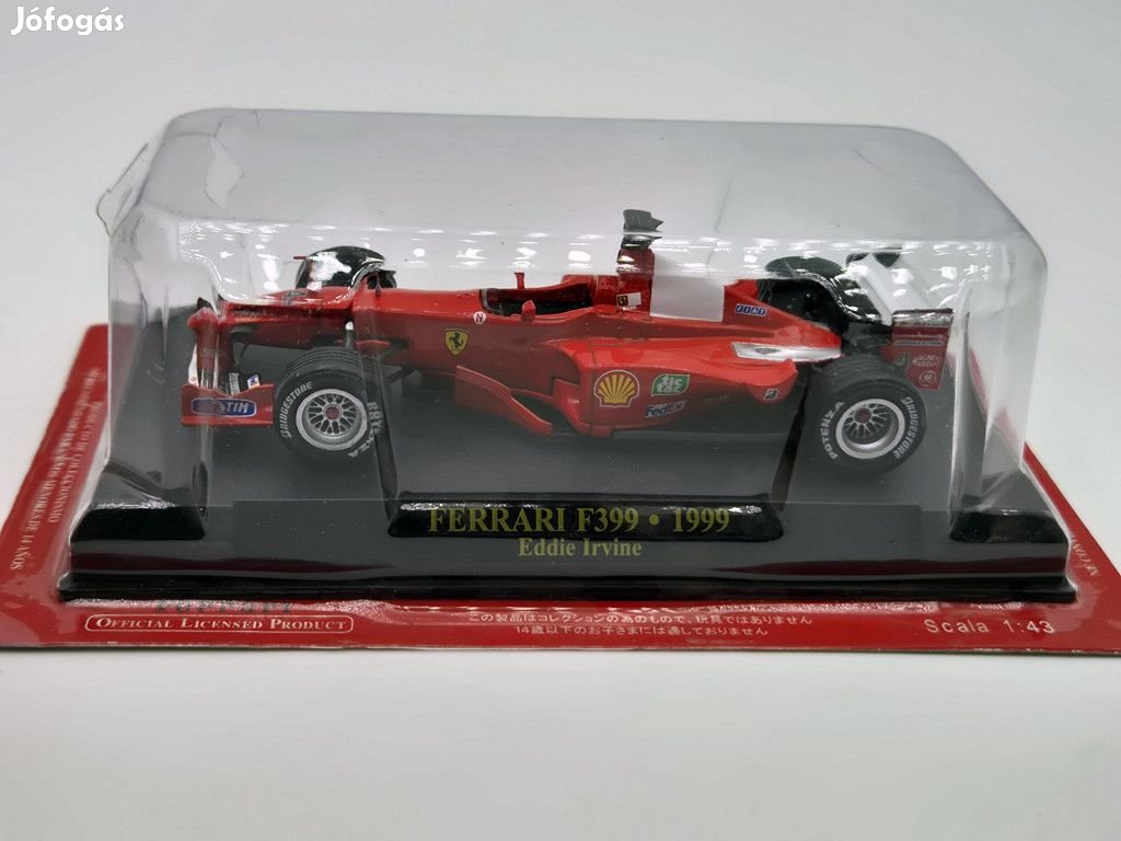 Eddie Irvine Ferrari F399 #4 F1 (1999) - Altaya - 1:43