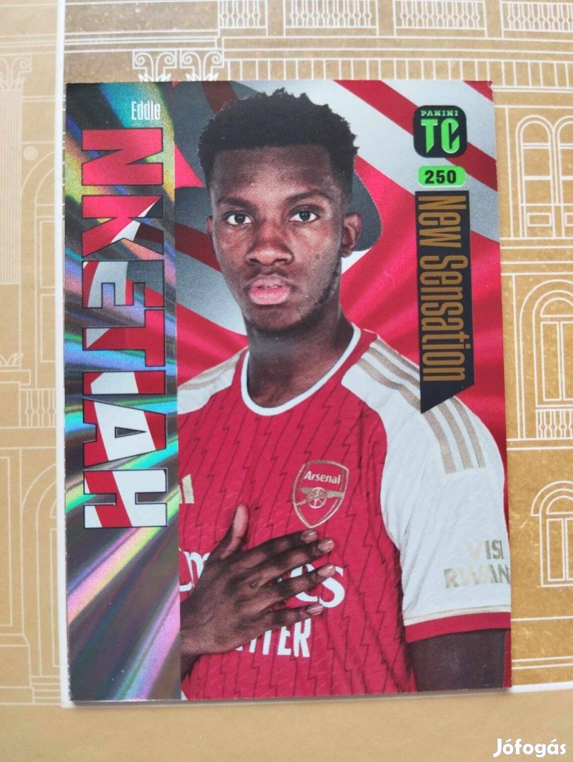 Eddie Nketiah (Arsenal) New Sensation Top Class 2024 focis kártya