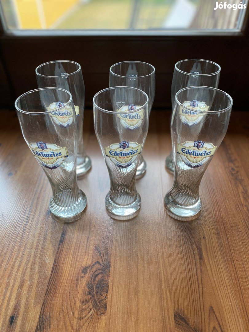 Edelweiss söröspohár 0,5 l 6 db