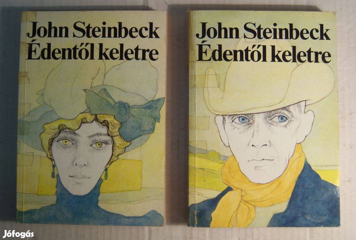 Édentől Keletre I-II. (John Steinbeck) 1989 (hibás) 6kép+tartalom