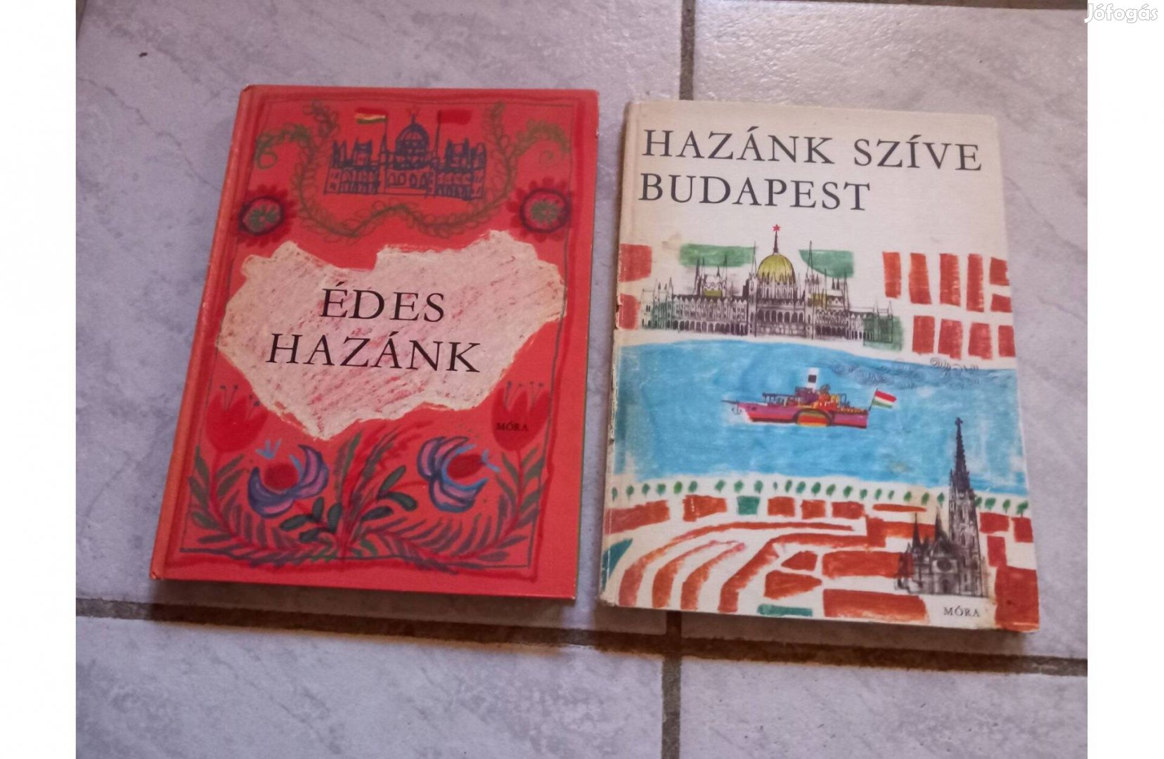 Édes Hazánk és Hazánk szíve Budapest könyv 25x19 cm