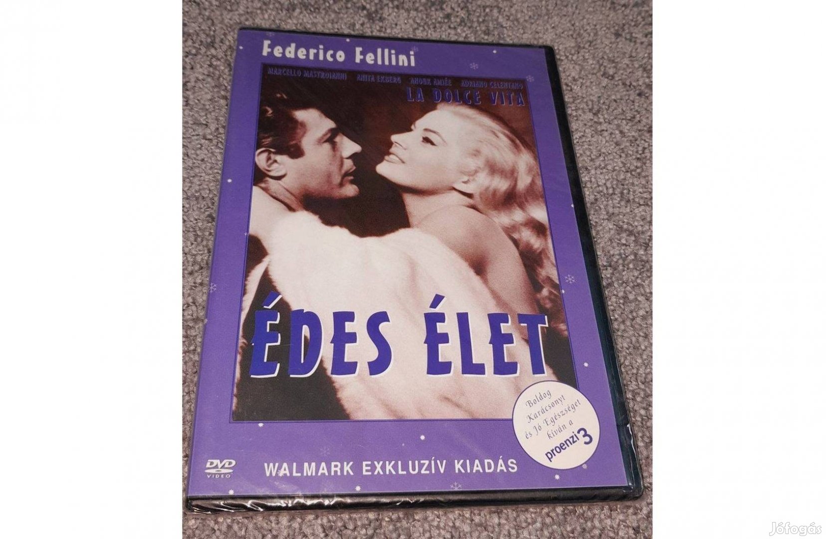 Édes élet DVD (1960) Új, fóliás, Szinkronizált (Federico Fellini)