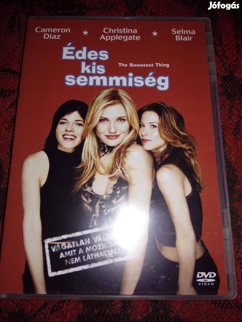 Édes kis semmiség dvd eladó (Cameron Diaz)!