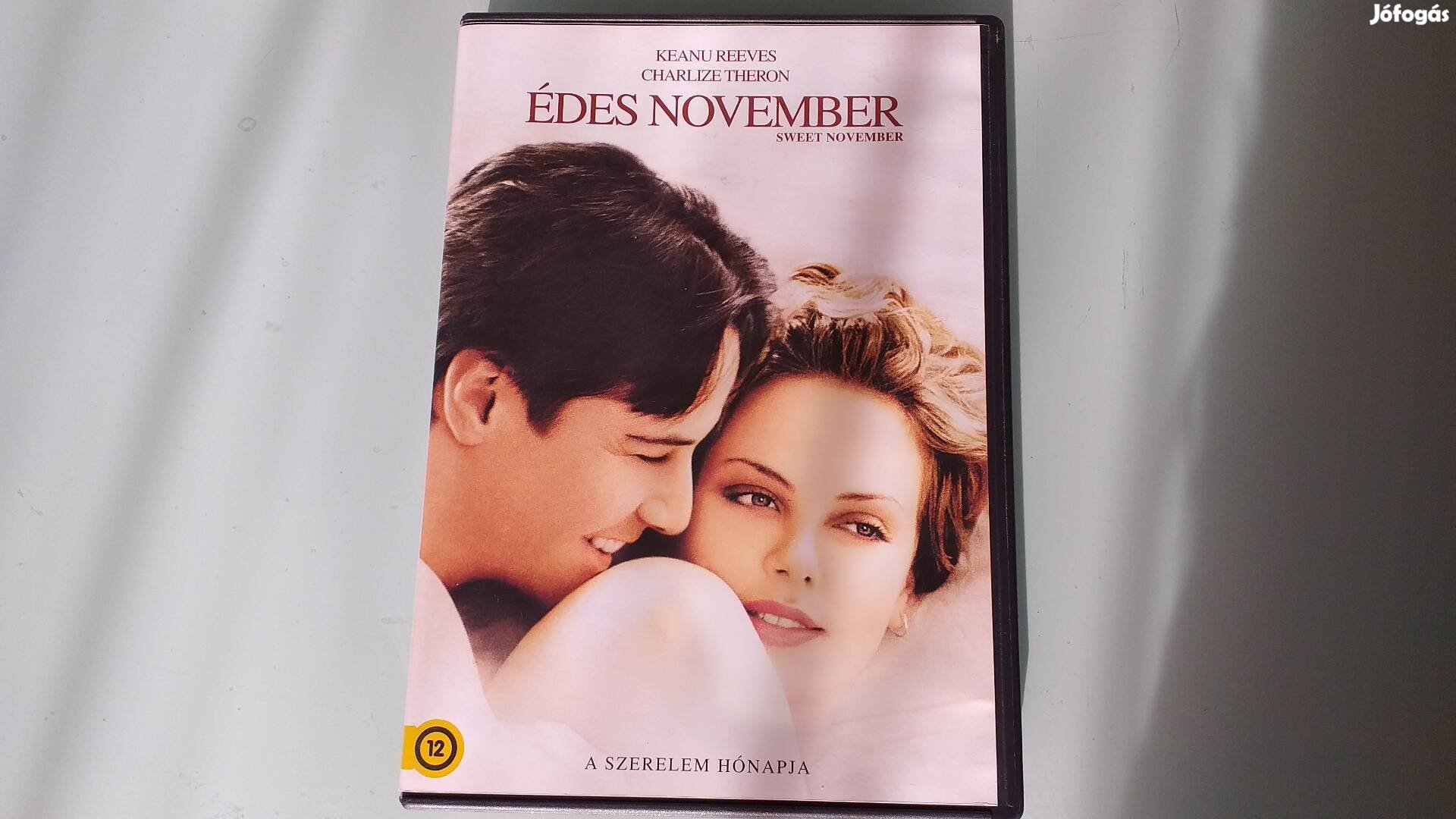 Édes november romantik DVD film-Kenau Reeves