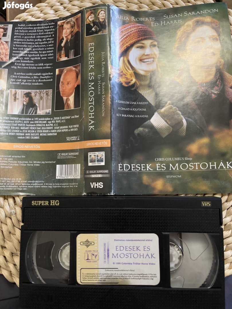 Édesek és mostohák vhs