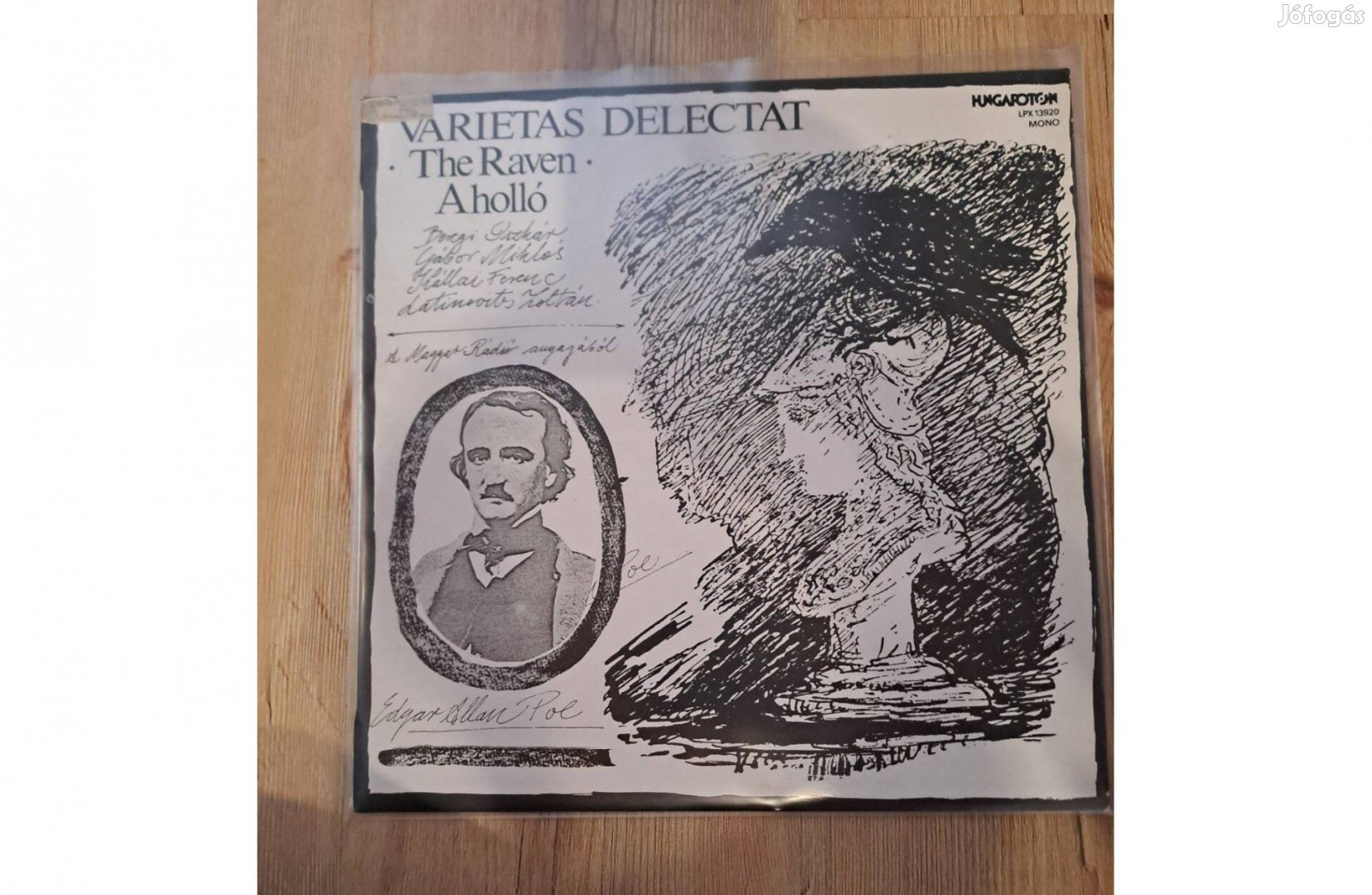Edgar Allan Poe - The Raven = A Holló LP