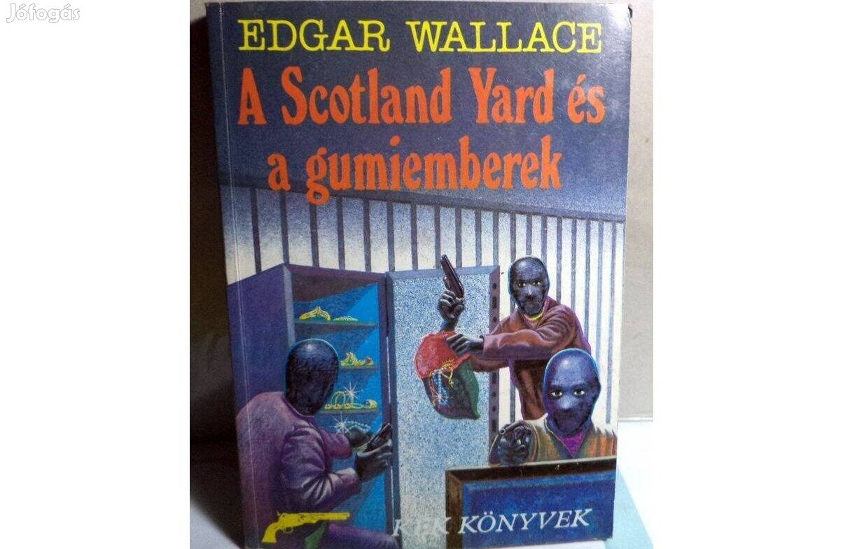 Edgar Wallace 4 db bűnügyi könyve