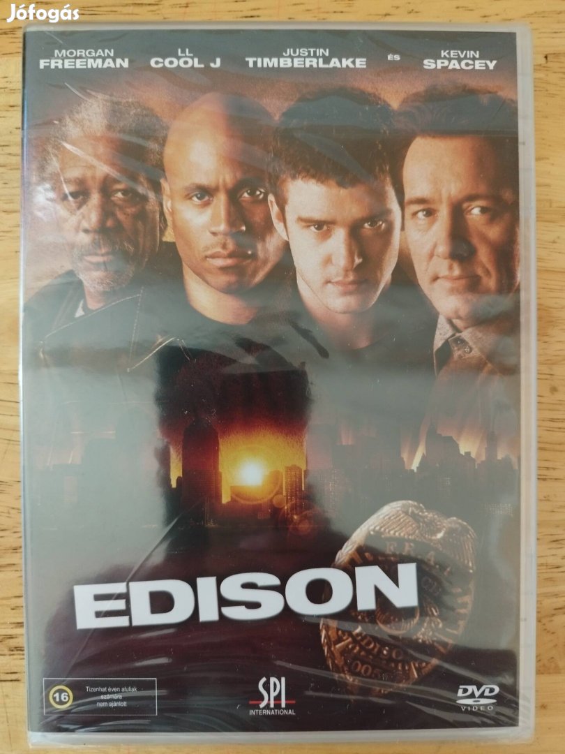 Edison dvd Morgan Freeman Új 