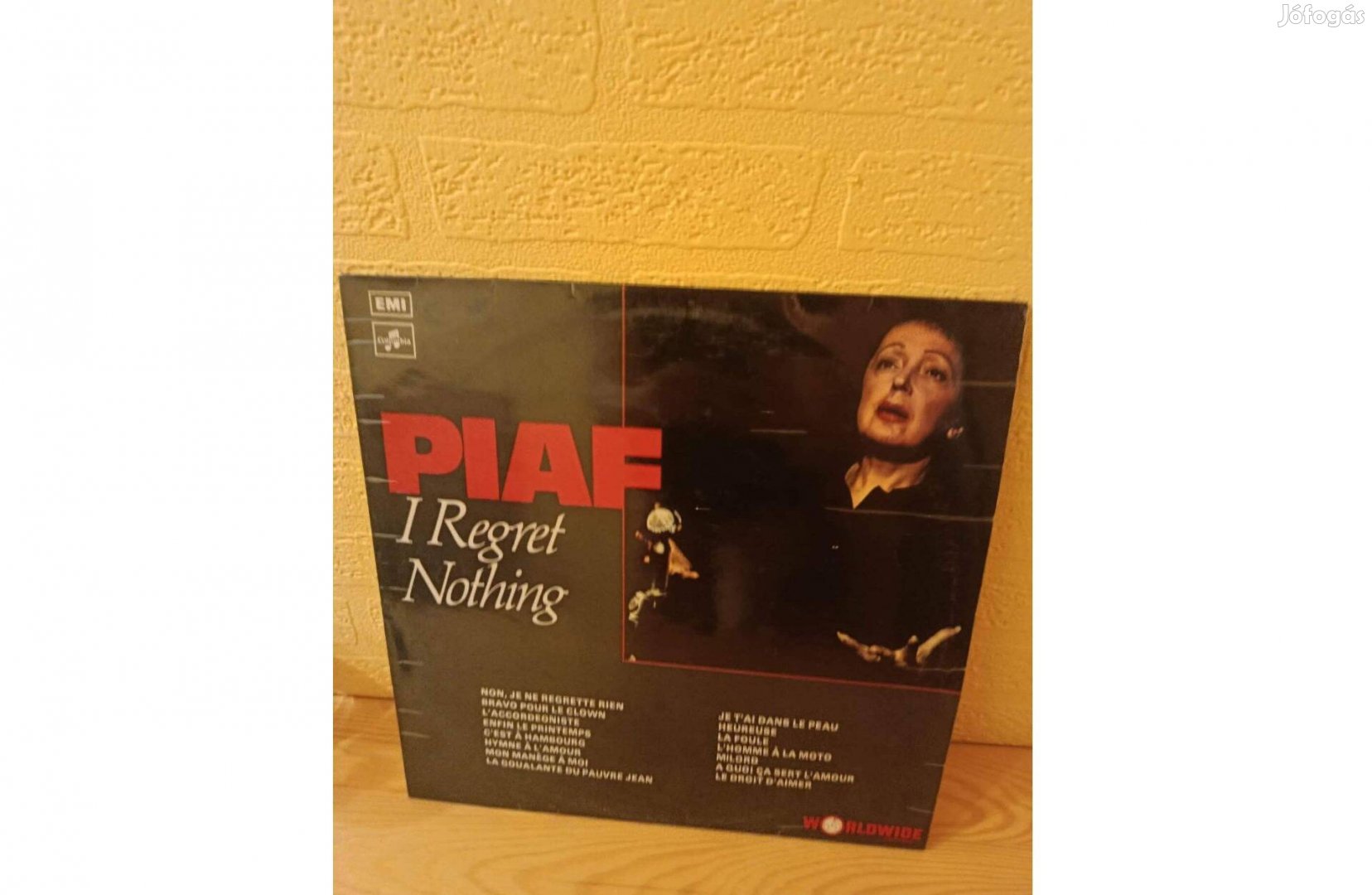 Edith Piaf lemez ealdó