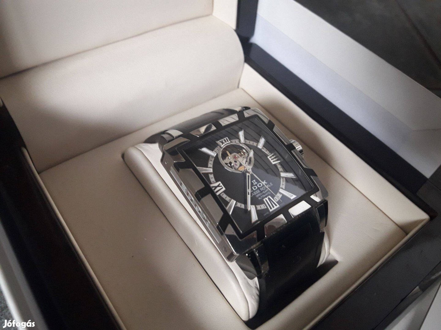 Edox Classe Royale Open Heart , automata