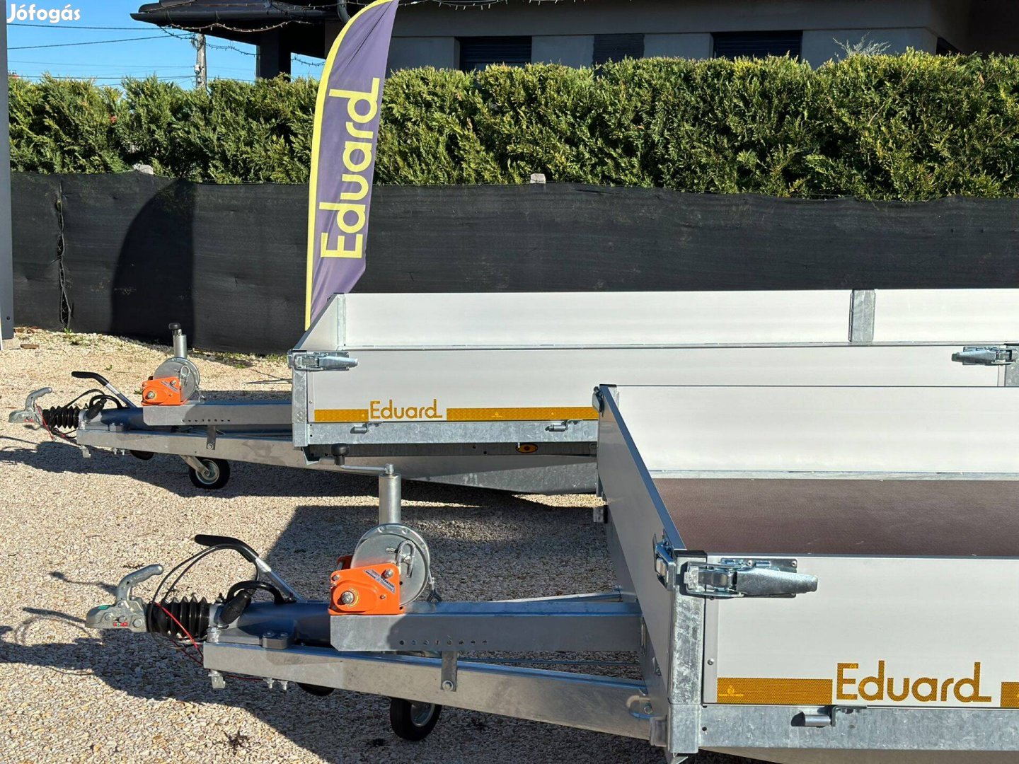 Eduard utánfutók, trailerek, multitranszporter-, billenős, billencs