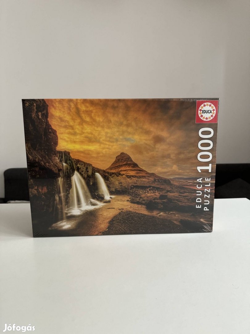 Educa 1000 Puzzle, új Kirkjufellsfoss Vízesés