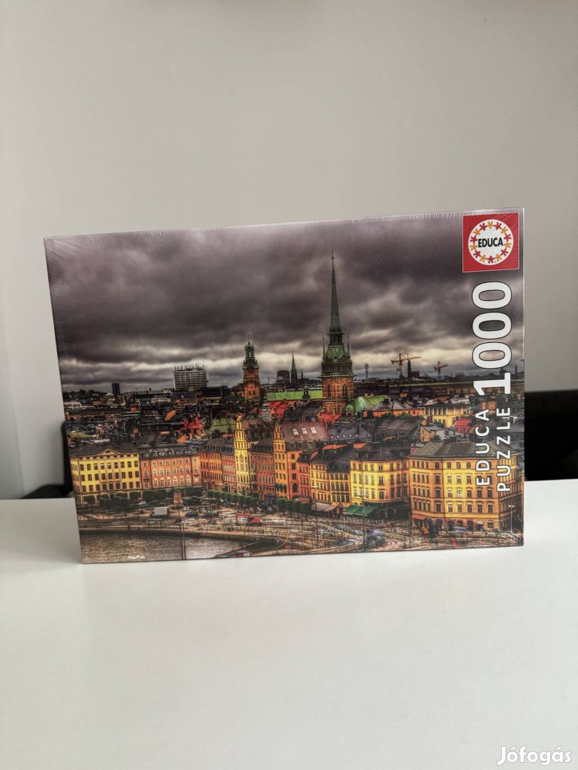 Educa 1000 Puzzle, új - Stockholm