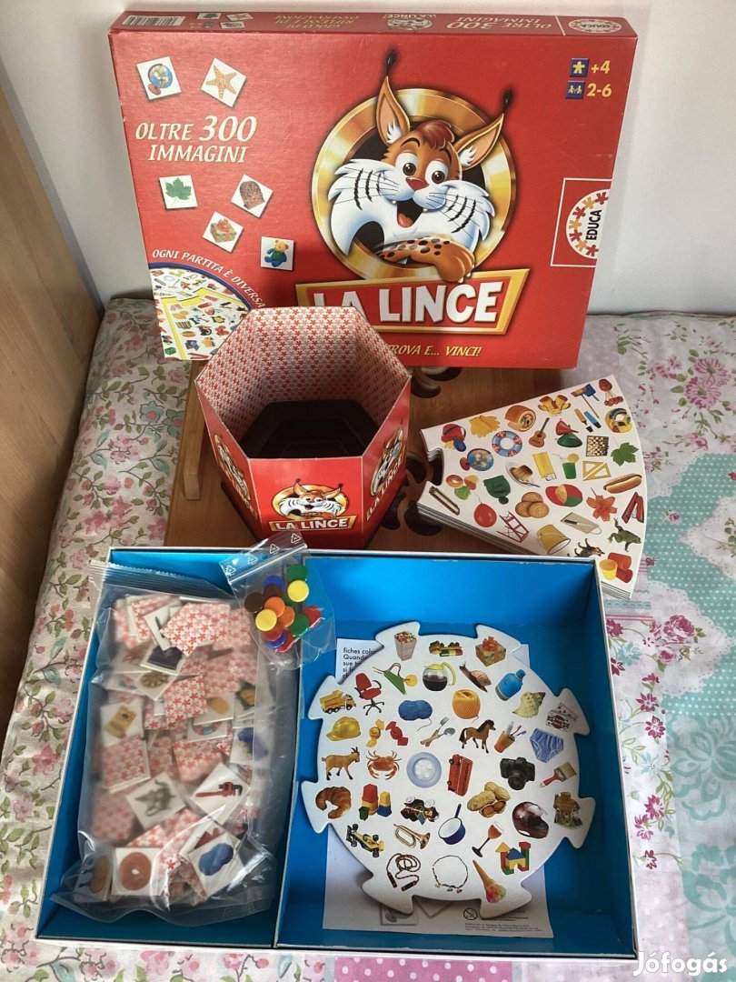 Educa képkereső társasjáték Gyors, mint a hiúz