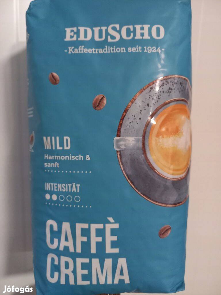 Eduscho Caffé Crema Mild szemes kávé (1kg) gyors házhozszállítás