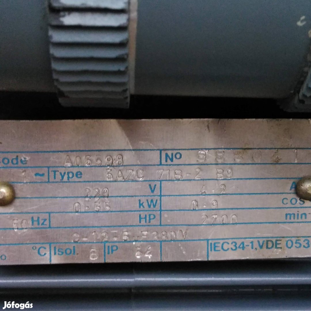 Effepizetta oldalcsatornás ventilátor új.