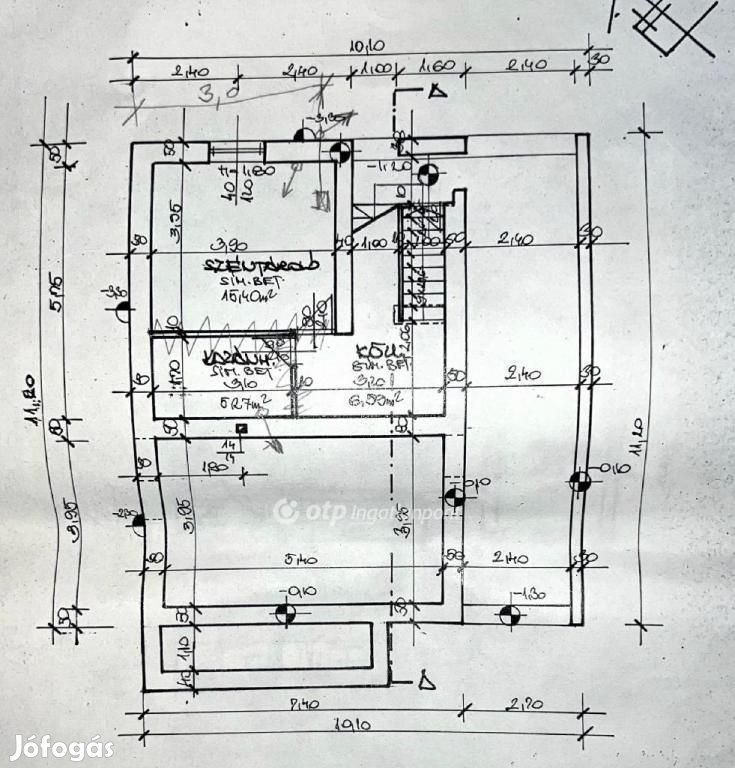 Egeri 110 nm-es ház eladó