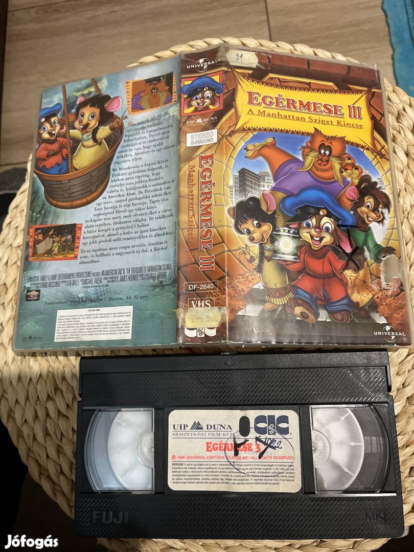 Egérmese 3 vhs r