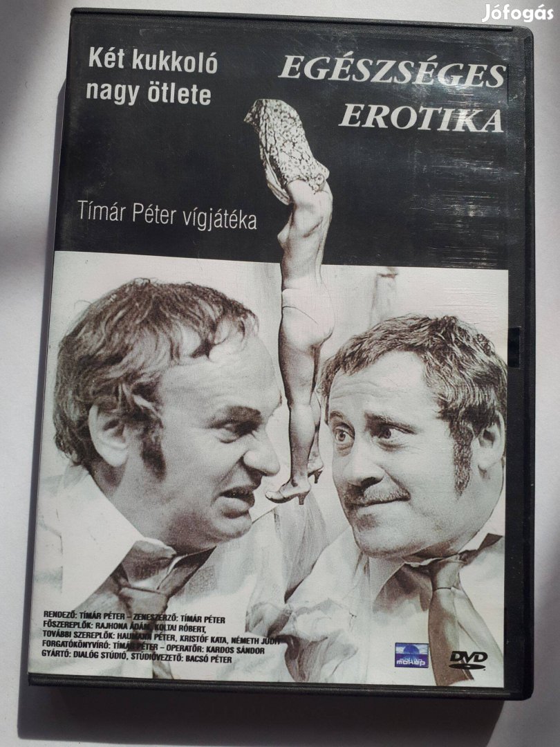 Egészséges erotika DVD (Koltai Róbert, Rajhona Ádám) posta 510 Ft