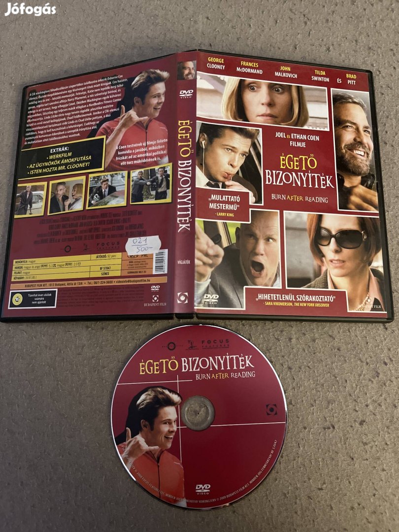 Égető bizonyíték dvd