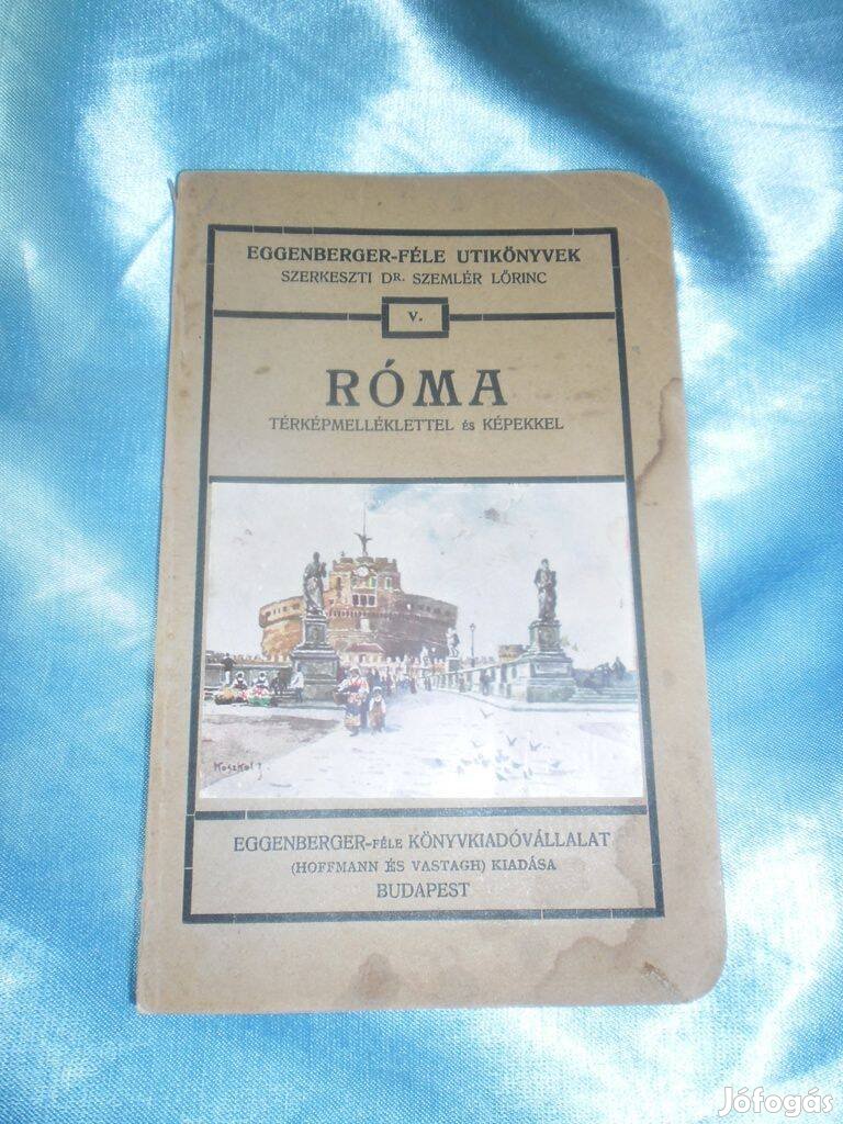 Eggenberger féle útikönyvek Róma (1910 )