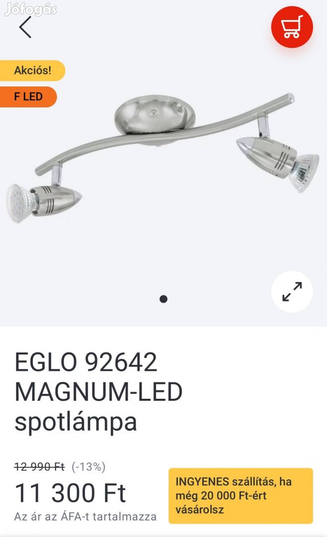 Eglo - Led spotlámpa