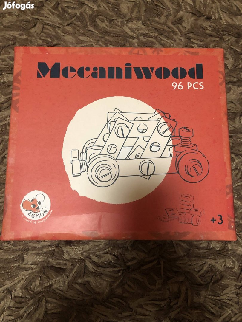 Egmont toys - Mecaniwood - Fa szerelő játék 96db