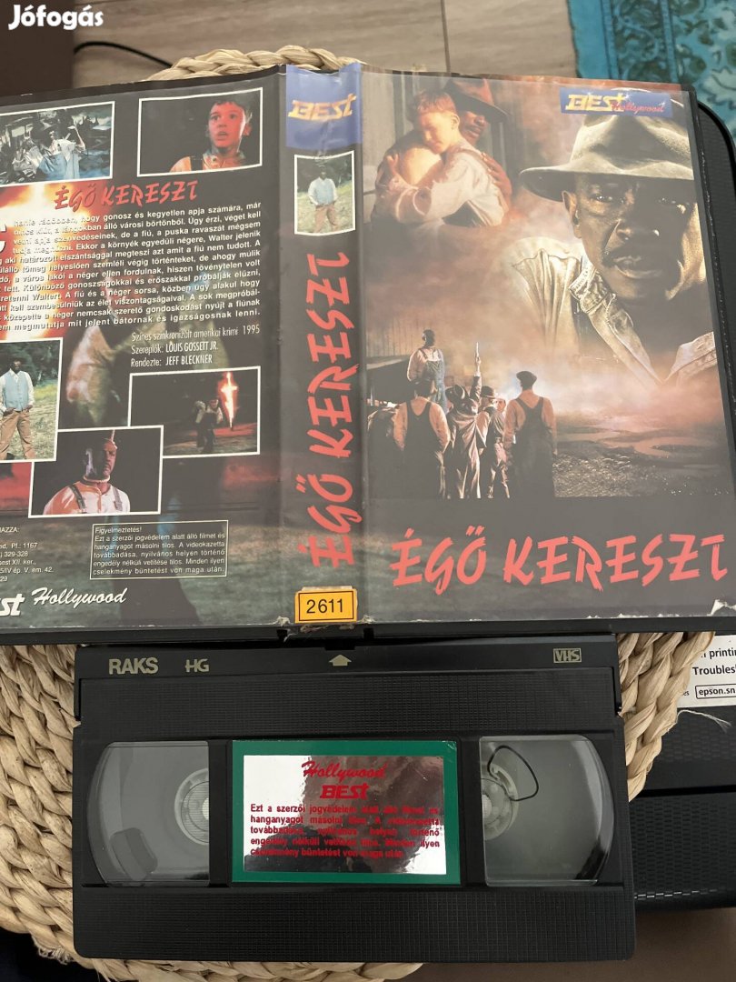 Égő kereszt vhs