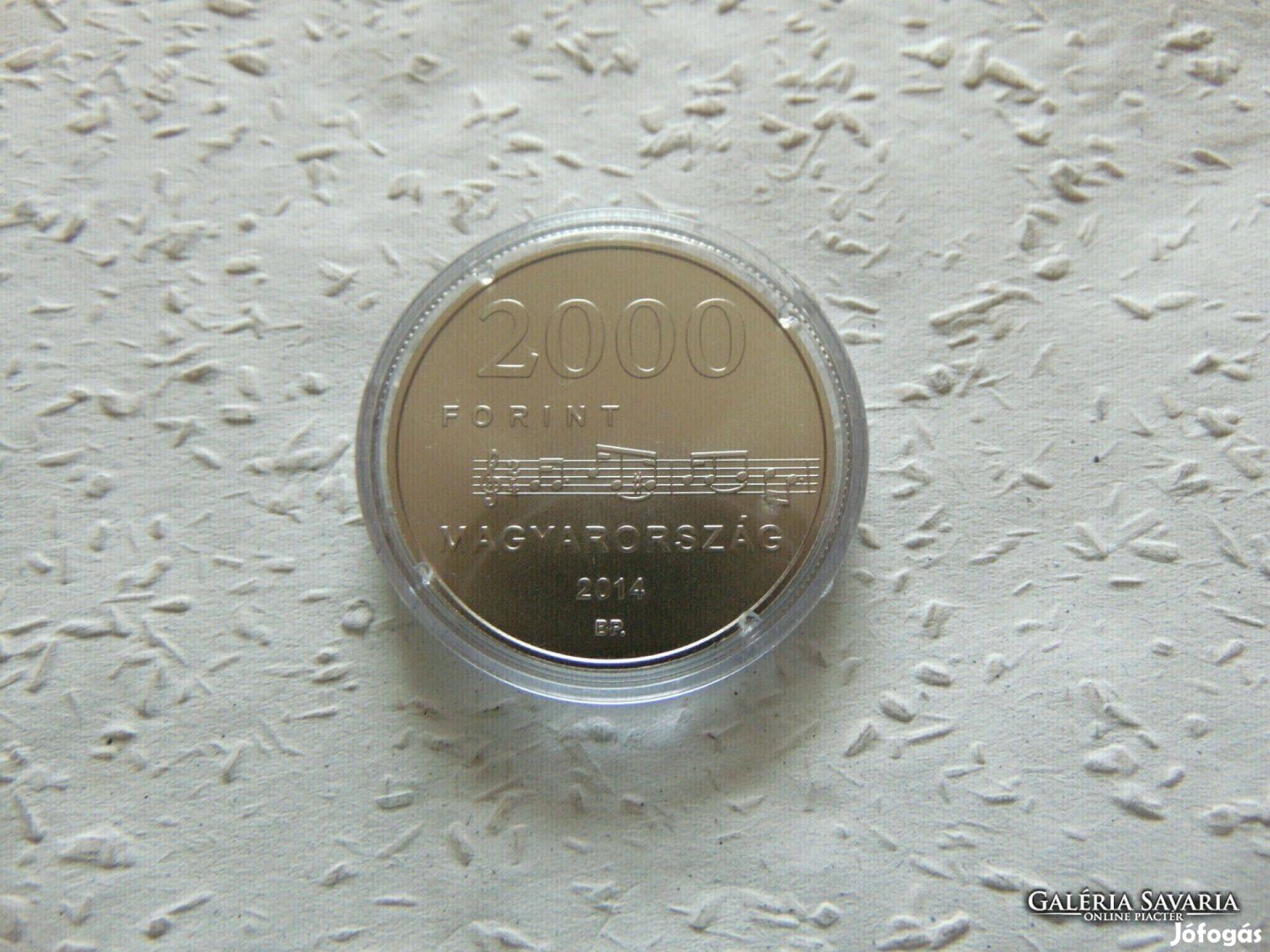 Egressy Béni 2000 forint 2014 fémpénz