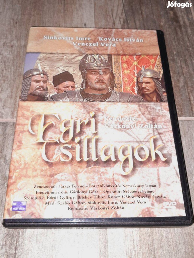 Egri Csillagok DVD (1968) Várkonyi Zoltán Filmje (MOKÉP kiadás)