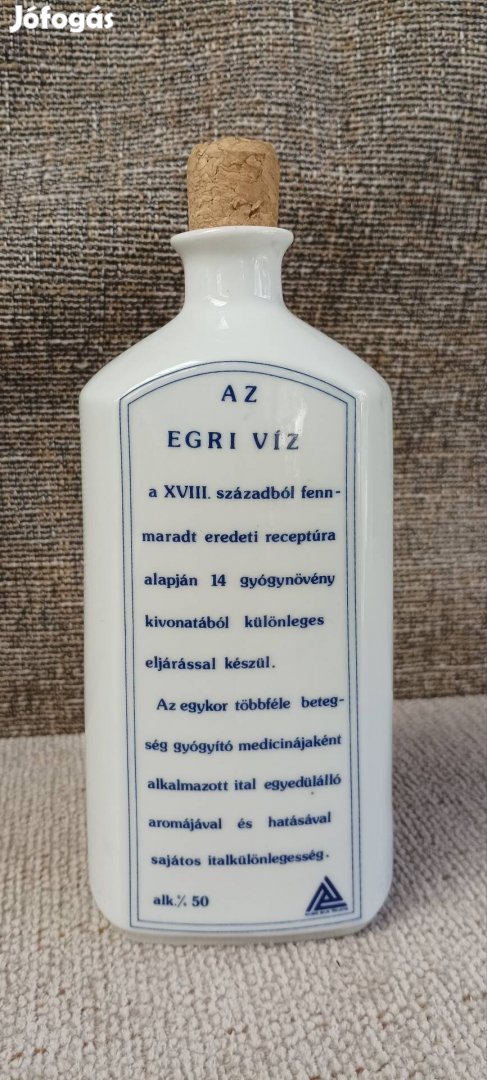 Egri víz porcelán 