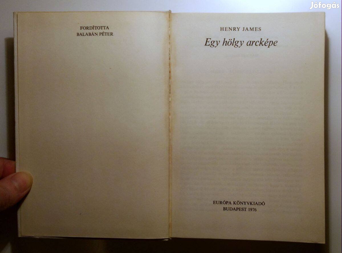 Egy Hölgy Arcképe (Henry James) 1976 (Ver.2) 8kép+tartalom