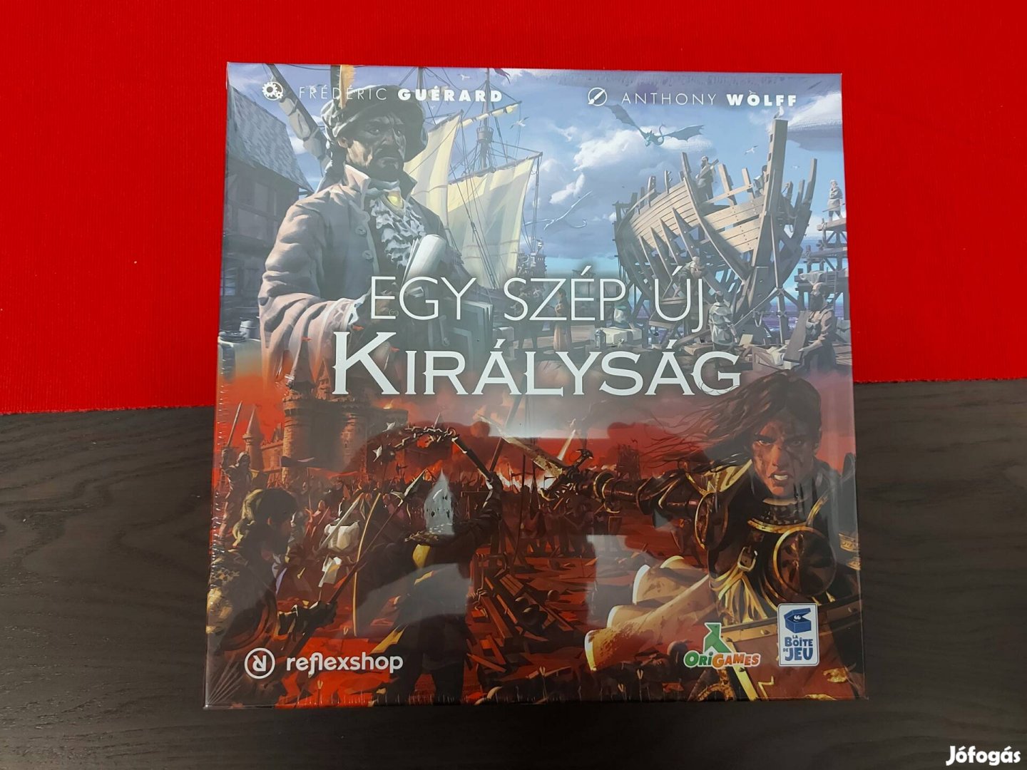 Egy Szép Új Királyság bontatlan társasjáték