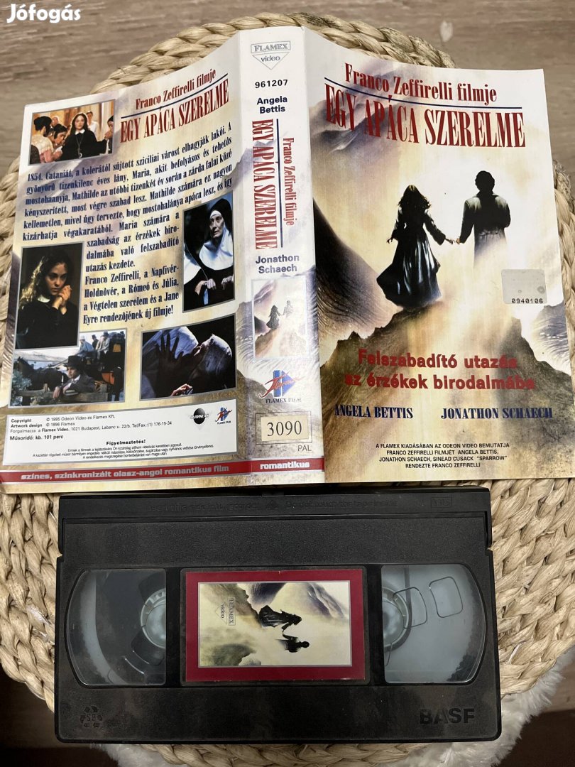 Egy apáca szerelme vhs film