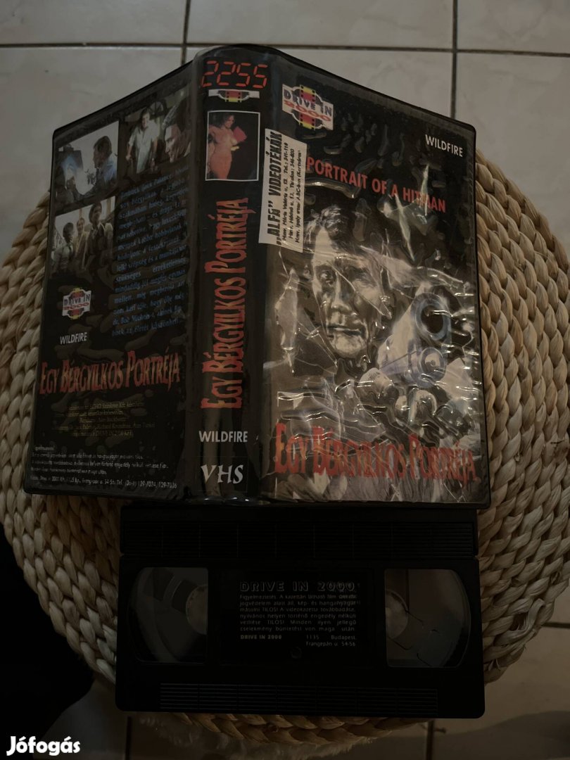 Egy bérgyilkos portréja vhs film