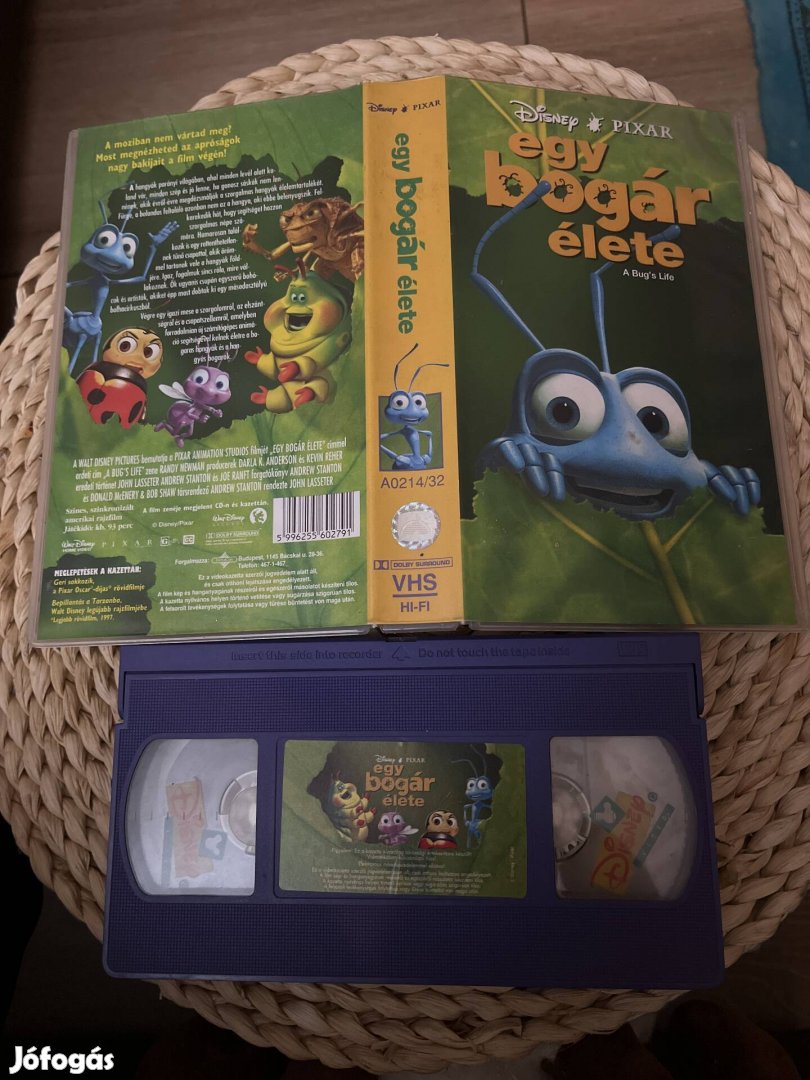 Egy bogár élete vhs r