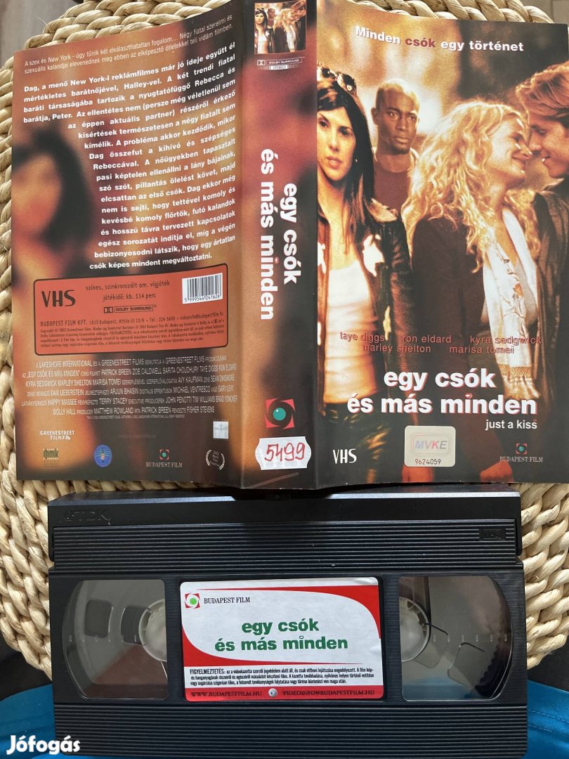 Egy csók és már minden vhs