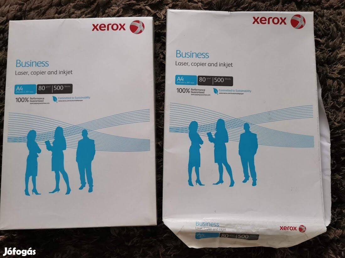 Egy csomag Xerox Business A4 80g másolópapír /2-3 cs. kapható/