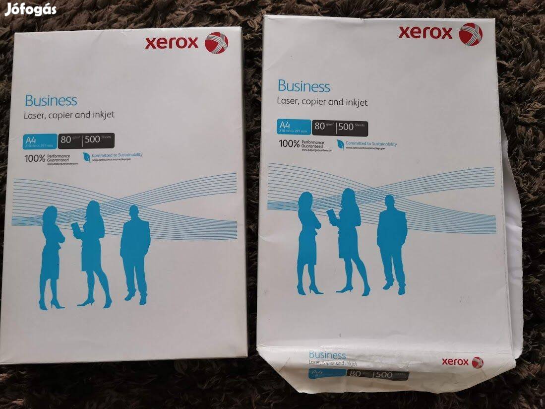 Egy csomag Xerox Business A4 80g másolópapír /2-3 cs. kapható/