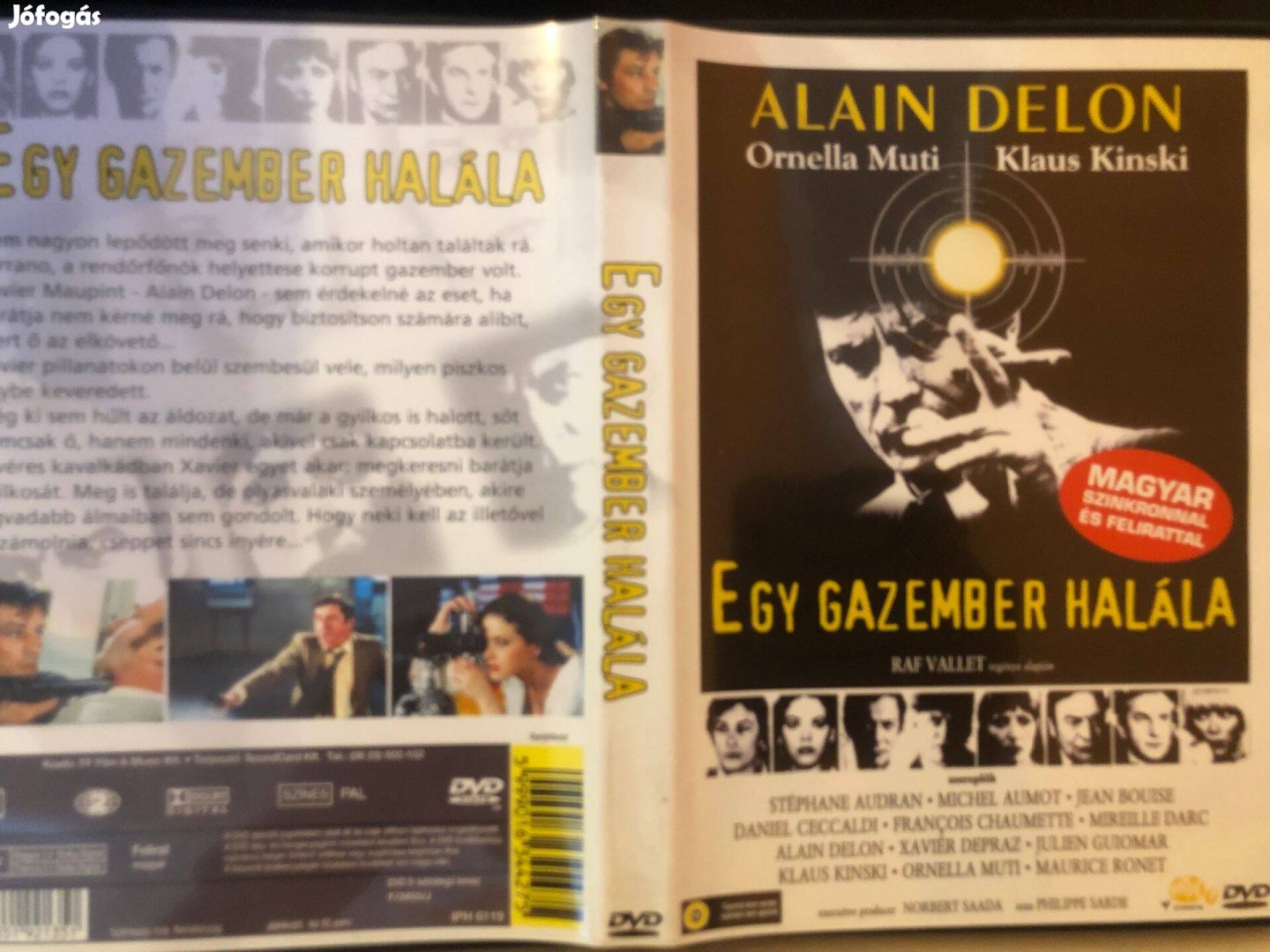 Egy gazember halála (karcmentes, Alain Delon) DVD