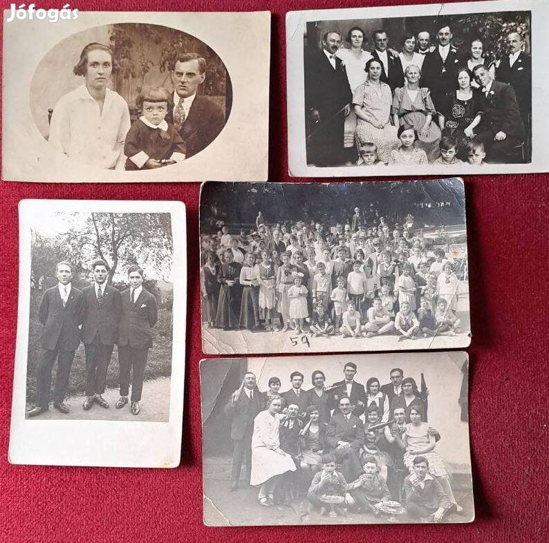 Egy letűnt kor emléke csoportkép a régi világból