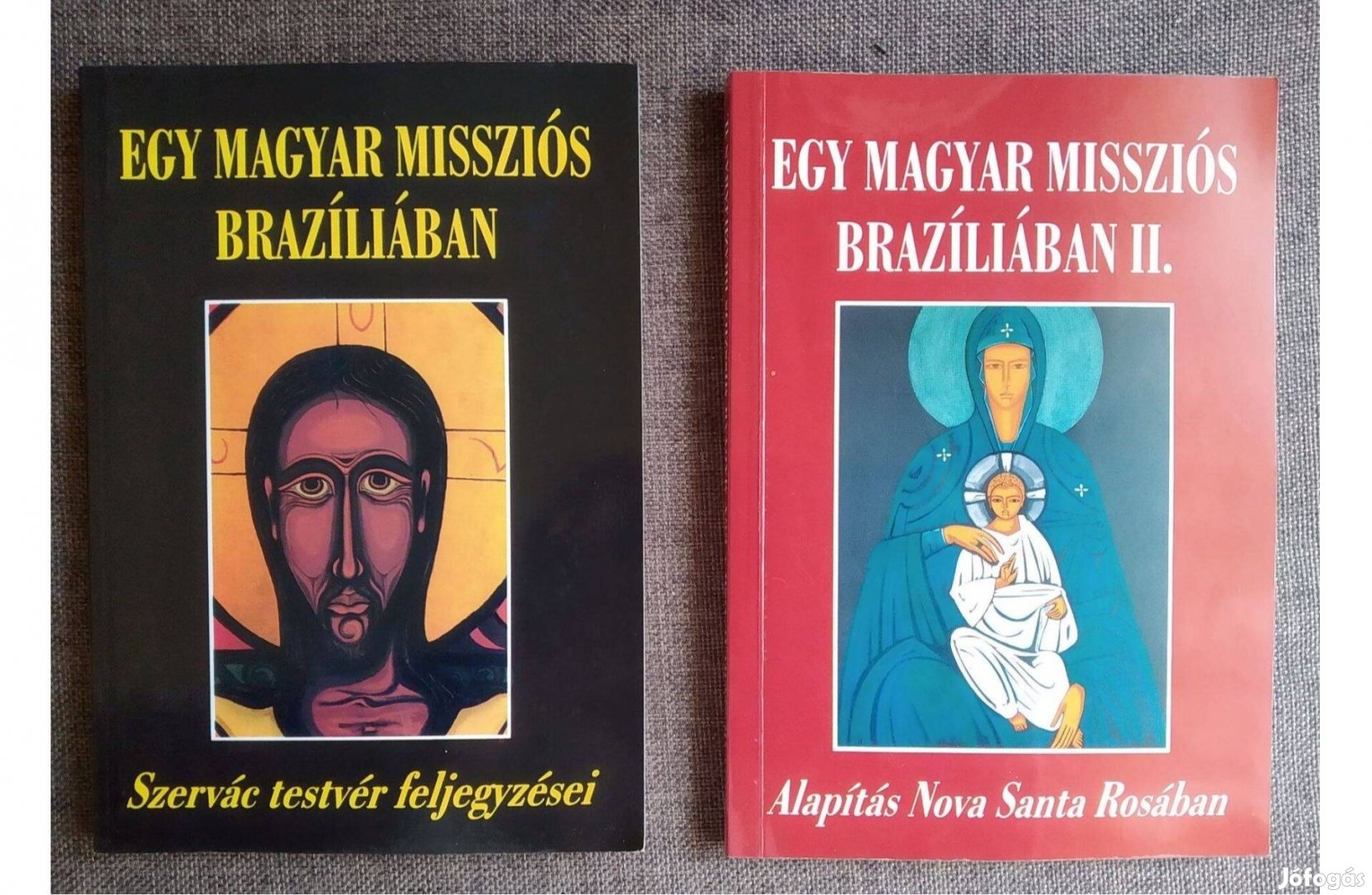 Egy magyar missziós Brazíliában I-II. Magyar Szervác Dedikált Újszerű