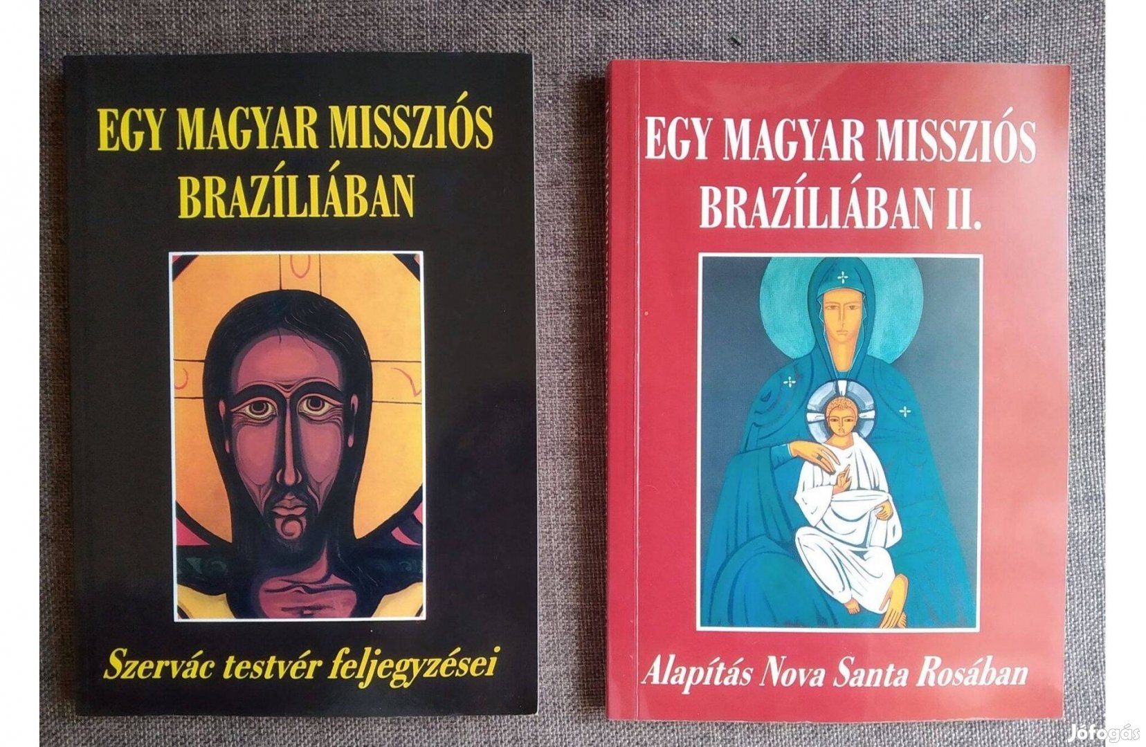 Egy magyar missziós Brazíliában I-II. Magyar Szervác Dedikáűlt Újszerű