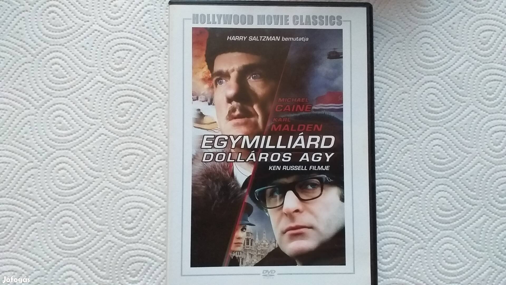 Egy milliárd dolláros agy krimi DVD film-Michael Caine