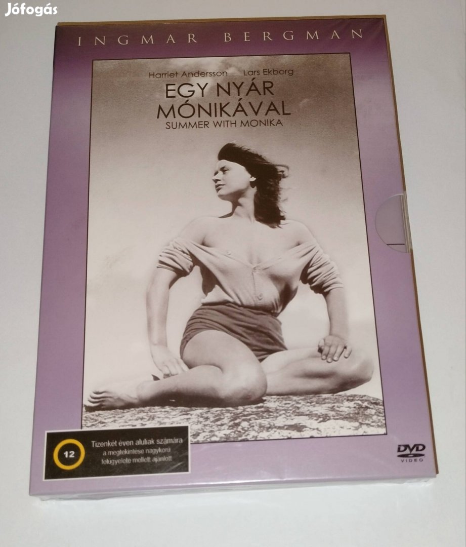 Egy nyár Mónikával dvd bontatlan Ingmar Bergman 