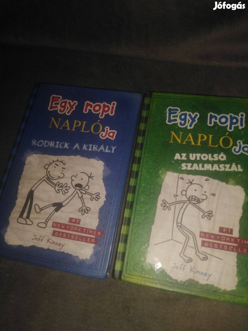 Egy ropi naploja 2 kotet egyben elado