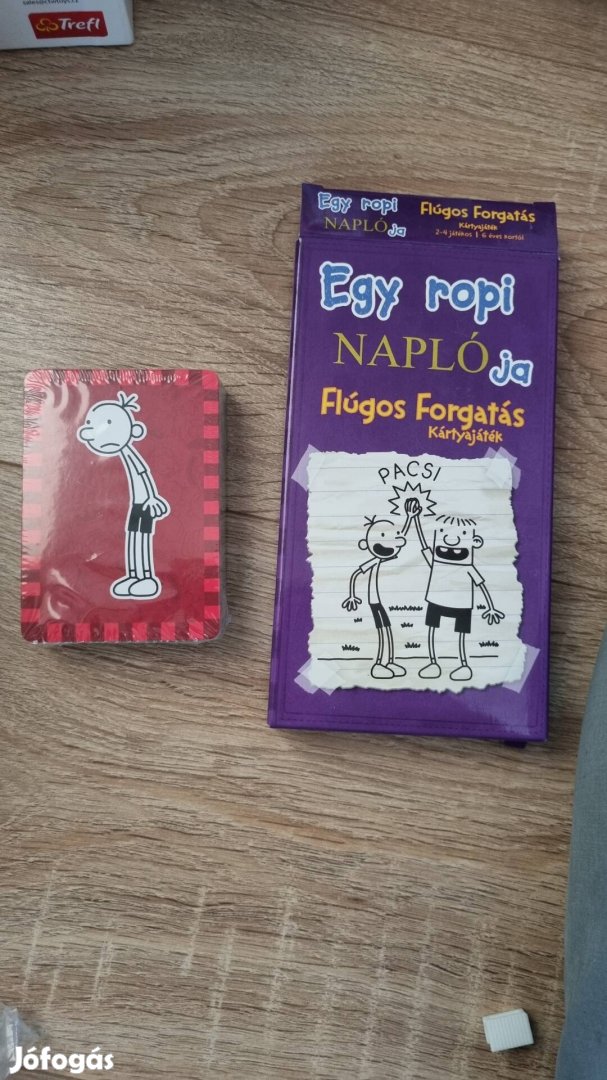 Egy ropi naplója Flúgos forgatás kártyajáték teljesen új 