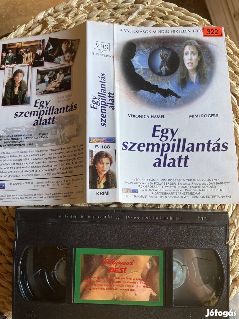 Egy szempillantás alatt vhs